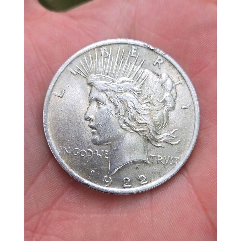 1922 Peace Silver Dollar United States One Dollar Coin Philadelphia Mint